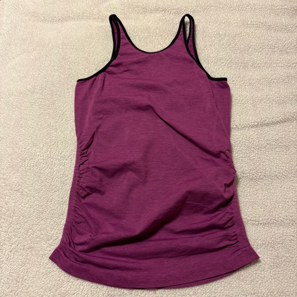 Lululemon In The Flow Ruched Tank Top - Picture 2 of 15